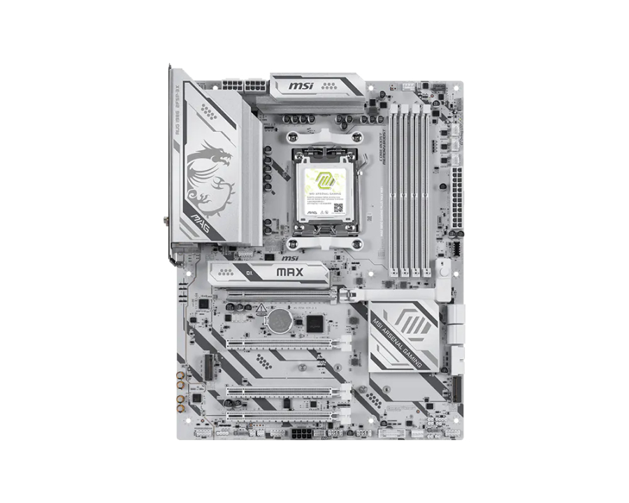MSI MB AMD MAG B850 GAMING PLUS MAX WIFI,B850,AM5,4DDR5,4PCI-Ex16,3M.2,4SATA3,3USB10G,6USB5G,8USB2.0